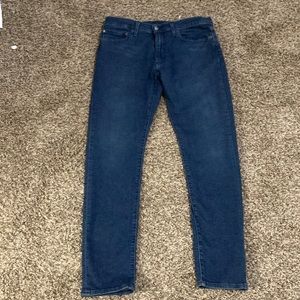 Mens 512 Levi's jeans straight cut
